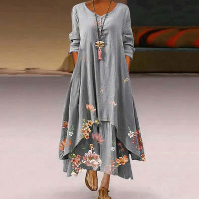 Mica - Elegante vestido de algodón