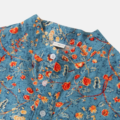 Camisa de hombre casual y elegante con un diseño único.