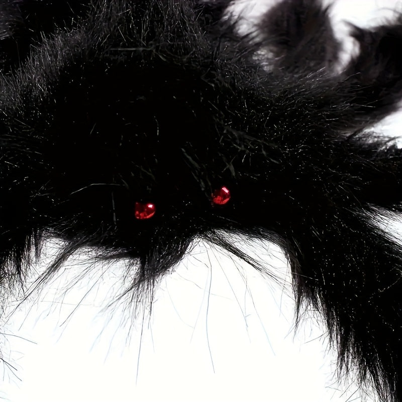 WebCreeper – Set of 2 Giant Spiders with Halloween Web