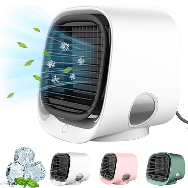 Mini enfriador de aire USB - Ventilador personal compacto