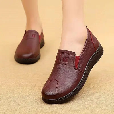 Rosalee - Zapatos ortopédicos de cuero genuino