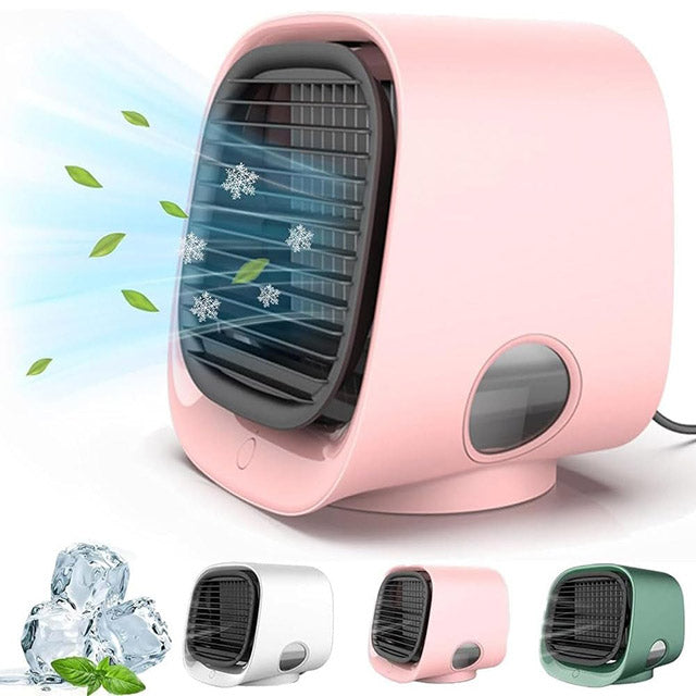 Mini enfriador de aire USB - Ventilador personal compacto