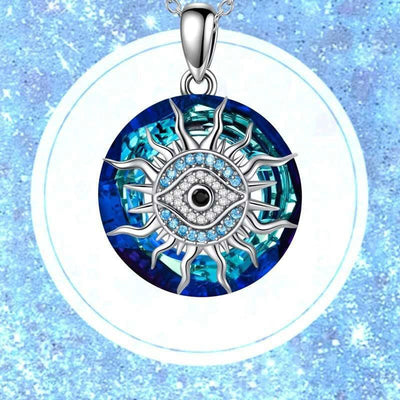 "Siempre estarás protegido" - Collar de mal de ojo 