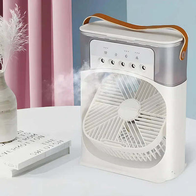 Enfriador de aire portátil 3 en 1 con LED