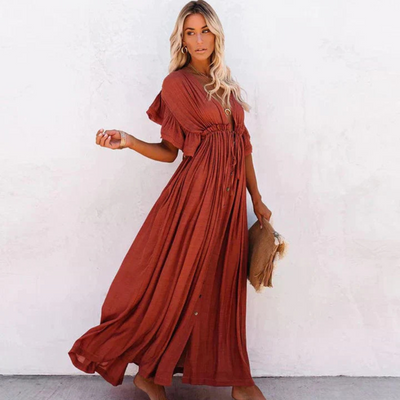 Yolaine | Vestido de mujer | Ligero y fluido para el verano