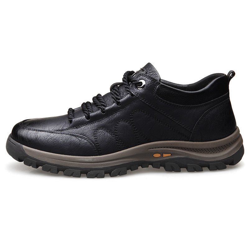 Chaussures orthopédiques en cuir pour hommes