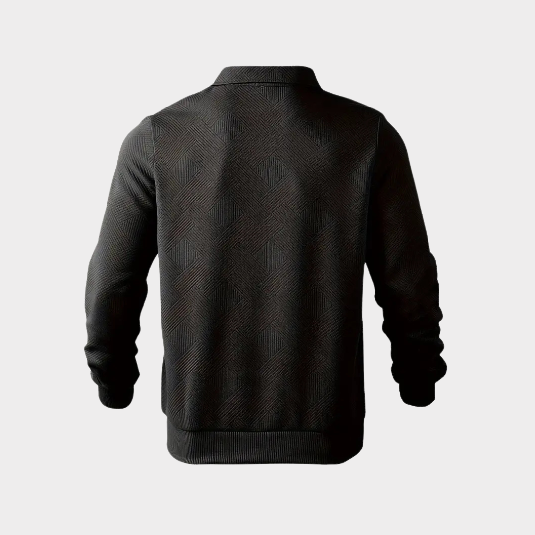 Koen | Stylový prémiový svetr na čtvrtý zip pro muže