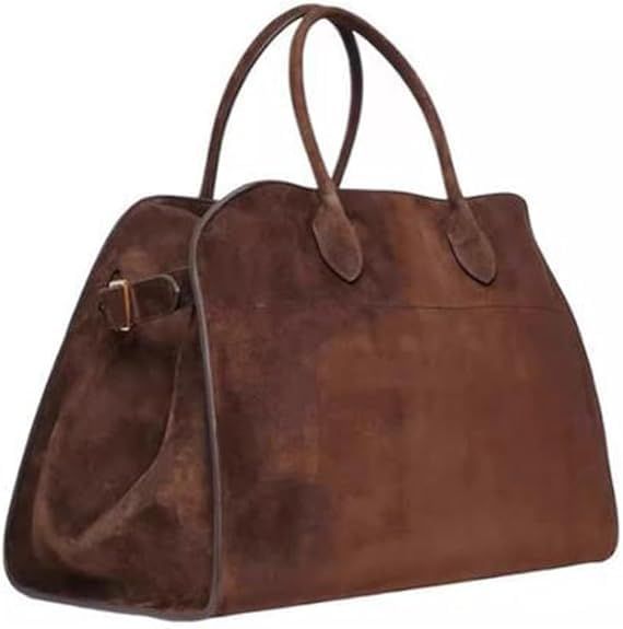 Sac à main en cuir marron, design élégant et spacieux, idéal pour la mode féminine. Accessoire tendance pour un look chic et sophistiqué.