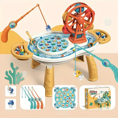 FISHFUN | Mesa de juego de agua magnética para niños 