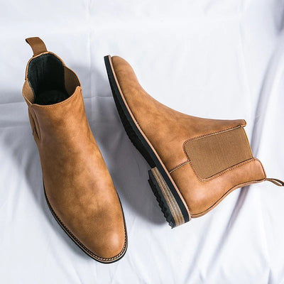 Niko - Botas de piel para hombre elegantes y cómodas.