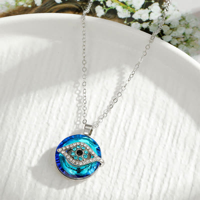 "Siempre estarás protegido" - Collar de mal de ojo 