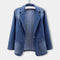 Women Blazer Denim | Modern Style