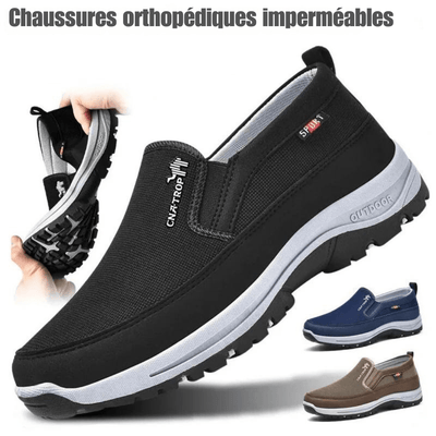 Zapatos ortopédicos impermeables OrthoZen: comodidad y soporte para el arco del pie durante todo el día