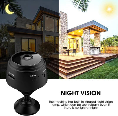 Eyecam Mini Caméra Espion - Caméra de sécurité compacte Wi-Fi pour la surveillance d'intérieur