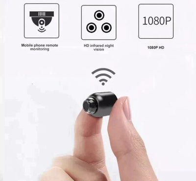 NanoCam | Cámara de seguridad WiFi compacta con visión nocturna