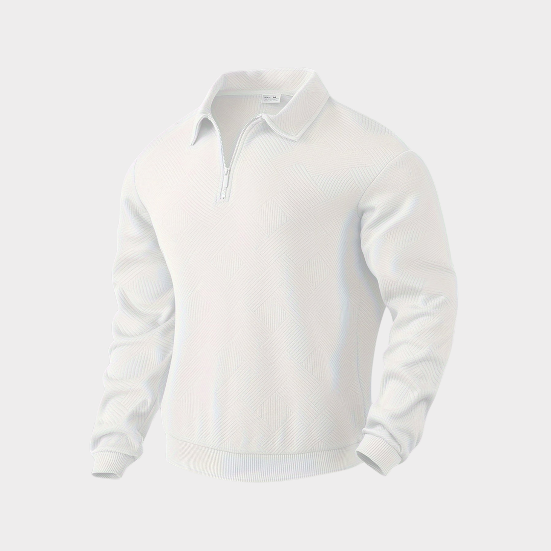 Koen | Stylový prémiový svetr na čtvrtý zip pro muže