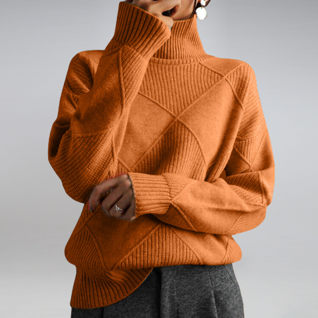 Heidi-Mode | Pull à col roulé en cachemire pour femmes