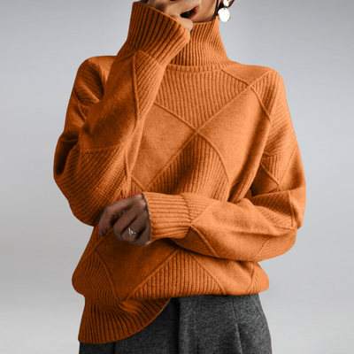 Heidi-Mode | Pull à col roulé en cachemire pour femmes