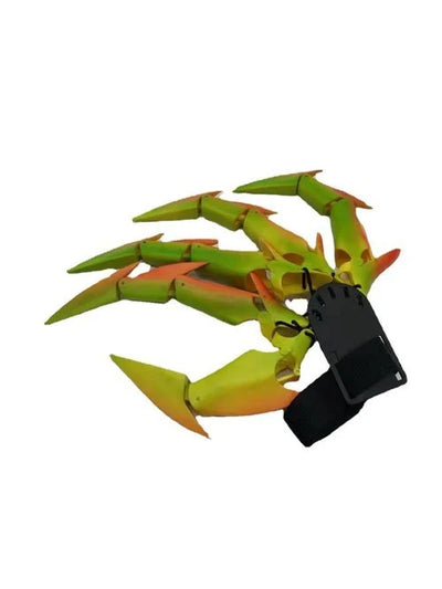 CreepaClaw - 3D可動指エクステンション - ハロウィン用可動クロー付きコスプレハンドアクセサリー