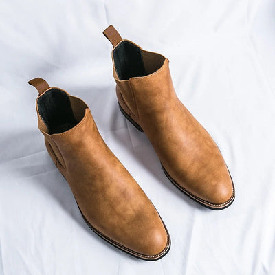 Niko - Botas de piel para hombre elegantes y cómodas.