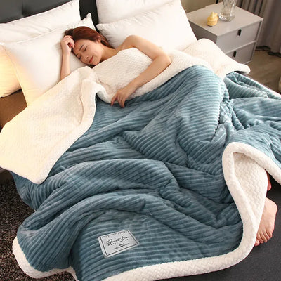 Deken en polaire d'hiver de luxe - CozyCuddle