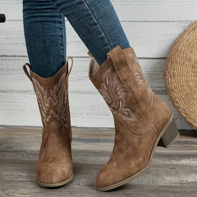 Bottes Femme Cowgirl à Talon | Confortables