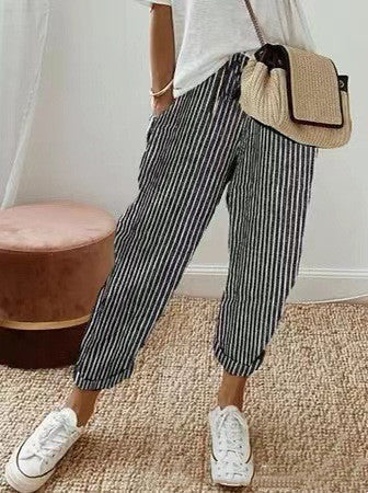 Kelly - Pantalones casuales estampados multicolores