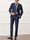 Traje de negocios de dos piezas para hombre