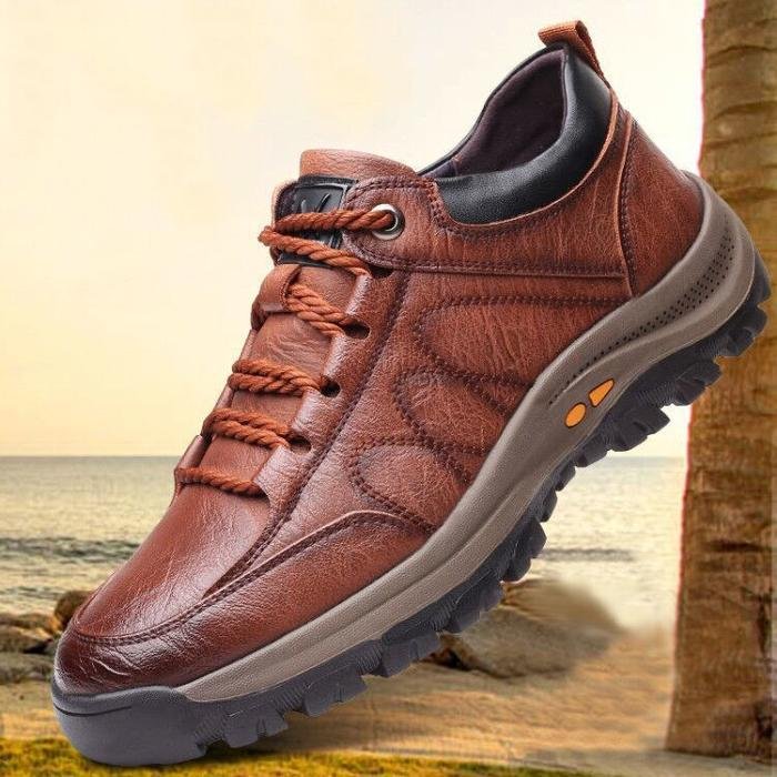 Chaussures orthopédiques en cuir pour hommes