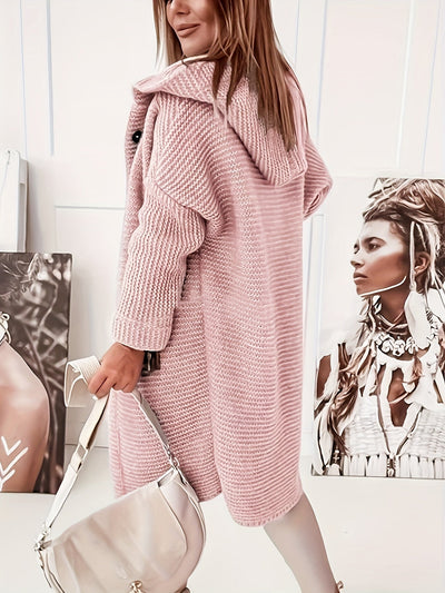 Gilet élégant pour femme avec capuchon - Kasjmier Look