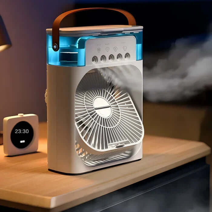 Enfriador de aire portátil 3 en 1 con LED