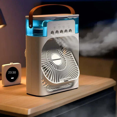 Enfriador de aire portátil 3 en 1 con LED