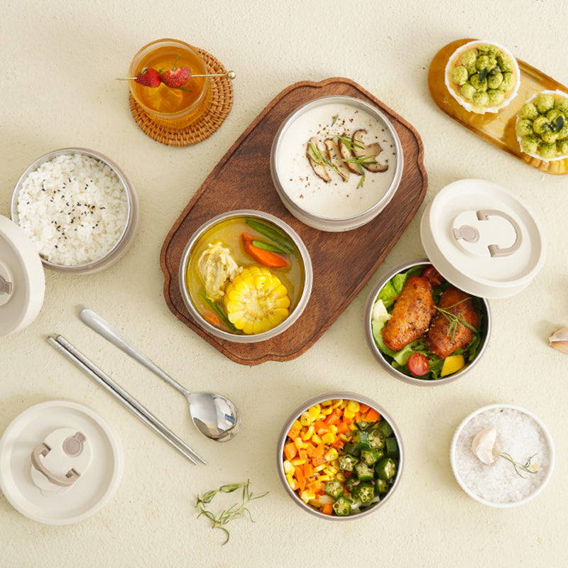 Lunch Box Container alimentaire isolant en acier inoxydable