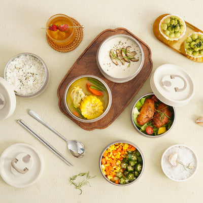 Lunch Box Container alimentaire isolant en acier inoxydable