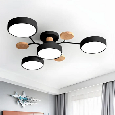 Clio - Lámpara de techo LED redonda moderna