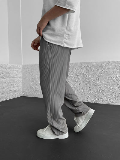 Mueler-mode | Pantalones cómodos de spandex acanalado