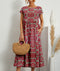 Andrea | Robe à fleurs élégante pour toutes les occasions