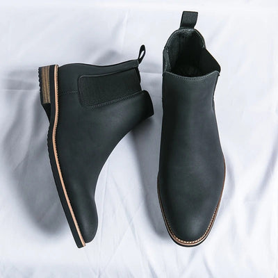 Niko - Botas de piel para hombre elegantes y cómodas.