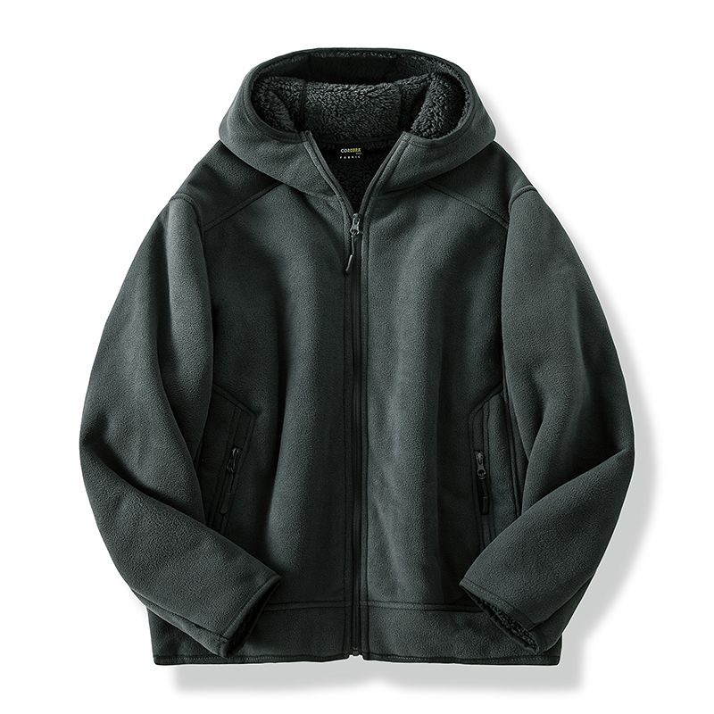 Chaqueta polar cálida para hombre