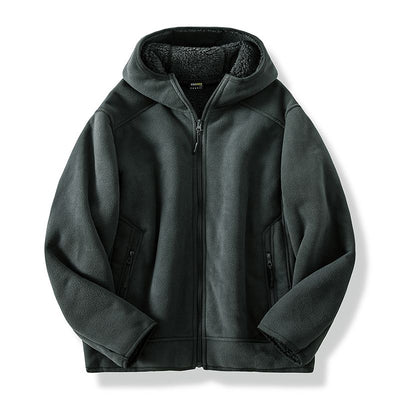 Chaqueta polar cálida para hombre