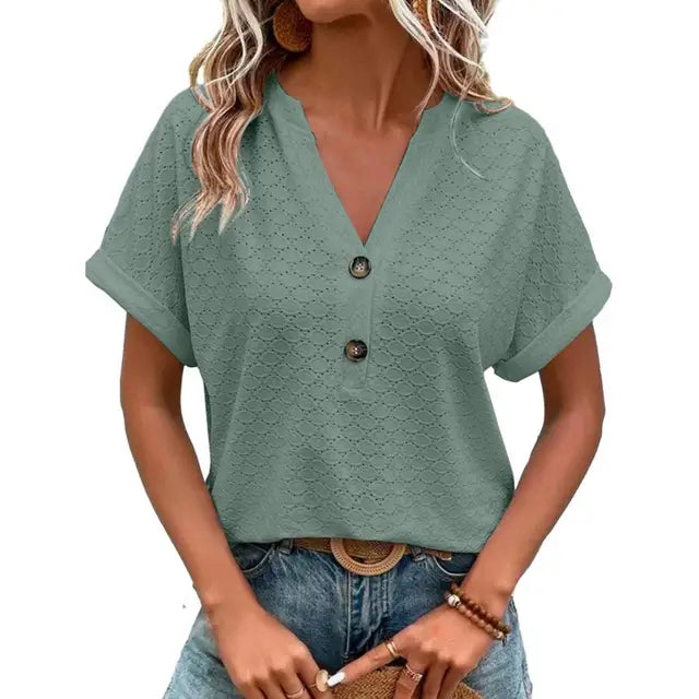 Sloane | Hauts femme col V