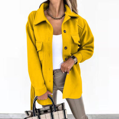 Veste élégante et décontractée avec fermeture éclair et coupe élégante - Femmes