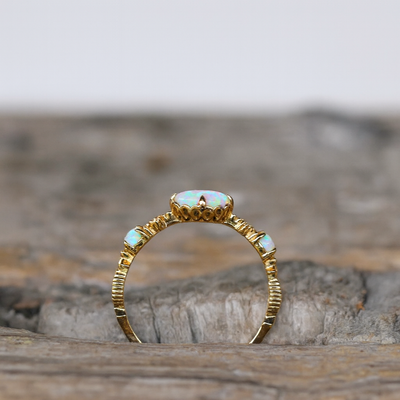 Vintage opal ring