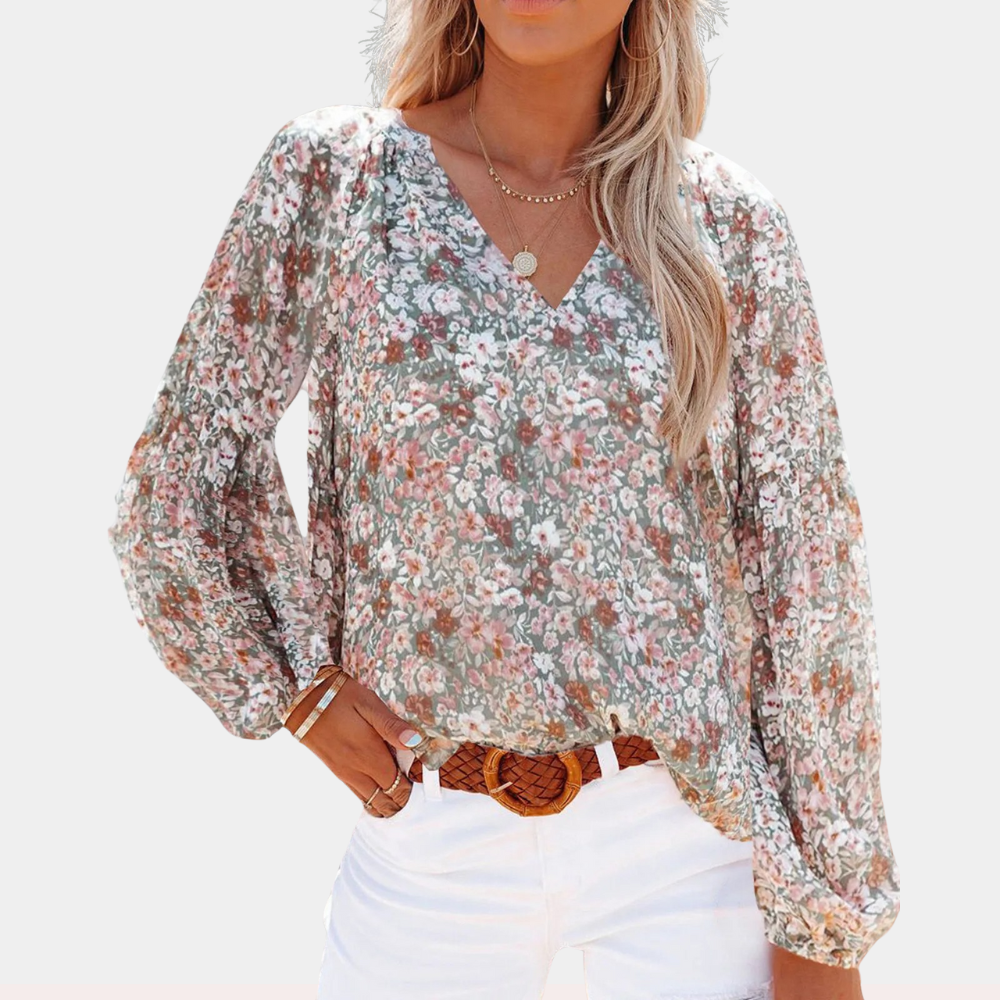 REMI | Blusa de manga larga para mujer