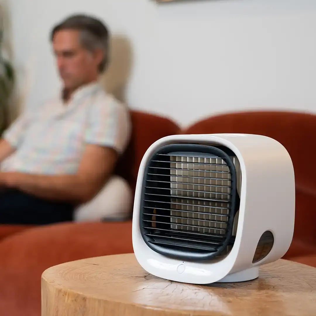 Mini enfriador de aire USB - Ventilador personal compacto