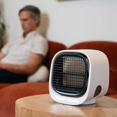 Mini enfriador de aire USB - Ventilador personal compacto