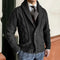 Cárdigan cálido de hombre para otoño e invierno.