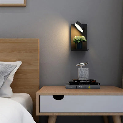 EasyHome | Lámpara LED regulable para dormitorio y cargador de móvil en un solo dispositivo