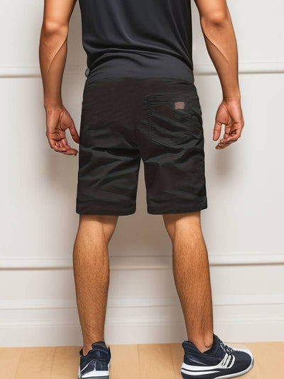 Pantalones cortos cargo para hombre con múltiples bolsillos 