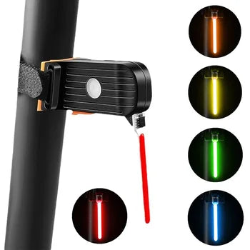 Feu arrière rechargeable pour vélo